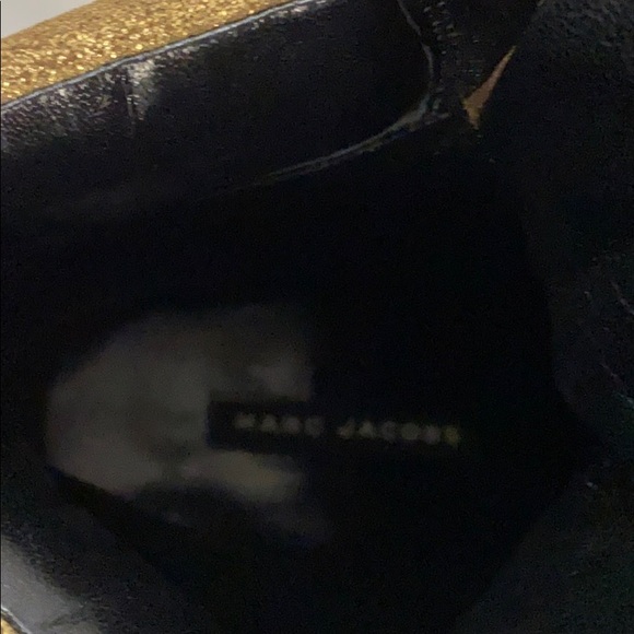 Marc Jacobs Gold Moto Boots BNIB - Picture 6 of 7